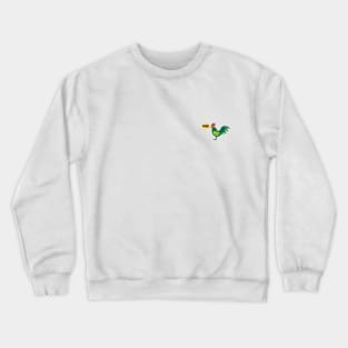 The chicken says "Pierogi!" Crewneck Sweatshirt